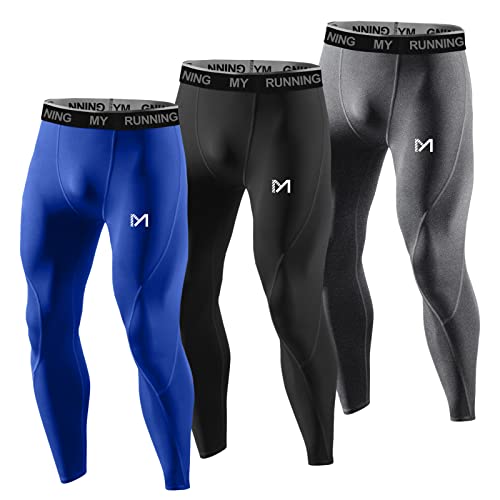 MEETYOO Kompressionshose Herren, Sport Leggings...