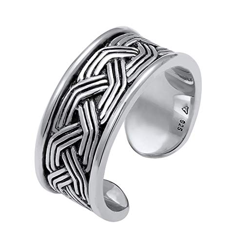 Kuzzoi Herrenring (10 mm) offen verstellbar,...