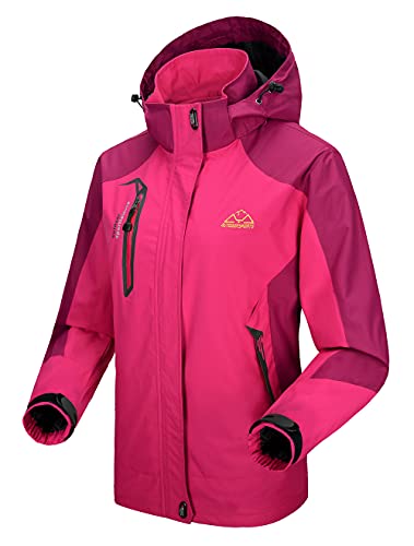 donhobo Jacken Damen Outdoorjacke Wasserdicht...