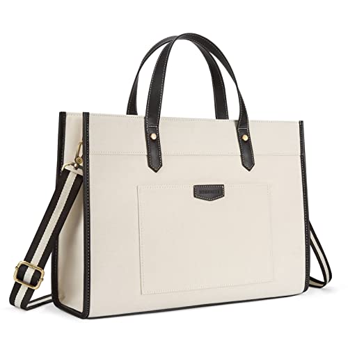 Missnine Laptop Handtasche Damen Canvas...