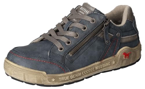MUSTANG Damen Sneaker Sneaker Blau,42 EU