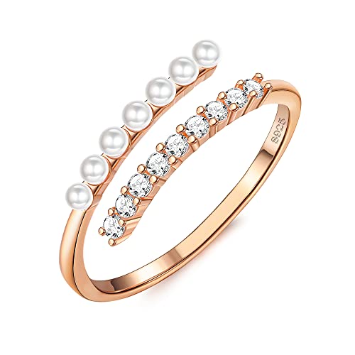 JeweBella Ring Silber 925 für Damen Mädchen...