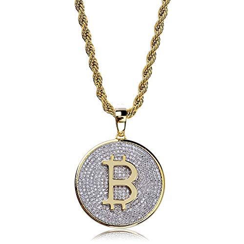KMASAL Schmuck Hip Hop Iced Out Bling...