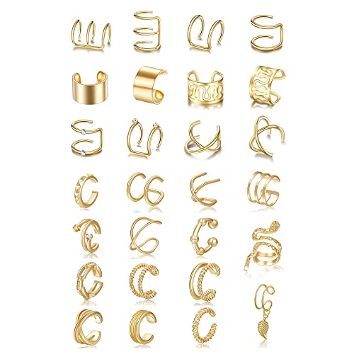 TOFBS Ear Cuff Set für Damen und Herren...