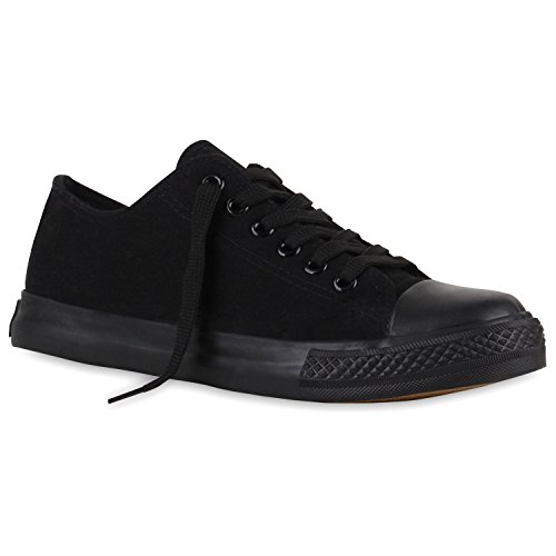 stiefelparadies Flache Damen Sneakers Low...