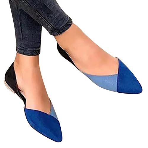 Briskorry Elegante Ballerinas Damen Spitzenschuhe...