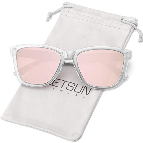 MEETSUN Polarisierte Sonnenbrille für Damen und...