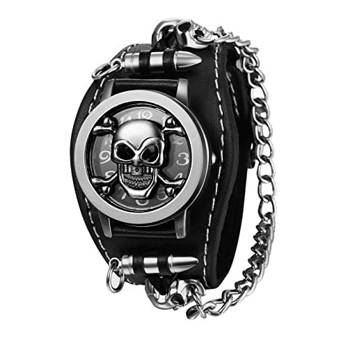 JewelryWe Uhren Herren Analog Quarz Armbanduhr...