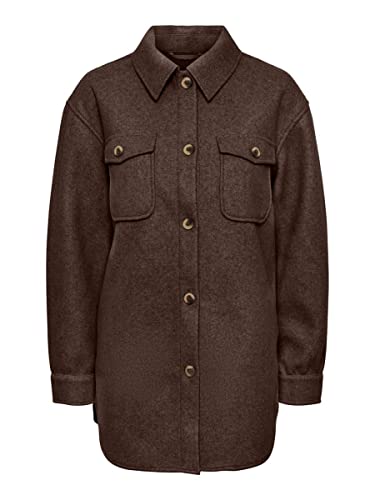 Pieces Damen PCJUDY Shacket NOOS BC Jacke, Chicory...