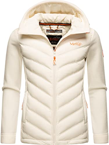 MARIKOO Damen leichte Übergangsjacke Steppjacke...