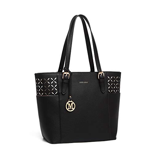 Miss Lulu Handtasche Damen Shopper Handtasche...