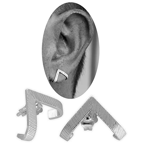 Handmade geschenk für ihn Herren Ohrstecker für...