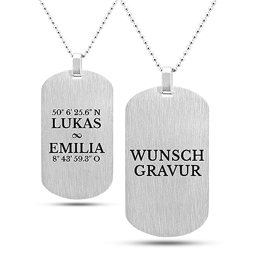 Mister Boncuk® MiliChain Premium Dog Tag kette...