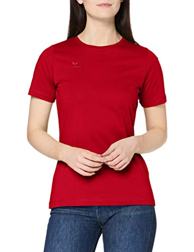 Erima Damen holdsport T Shirt, Rot, 40 EU