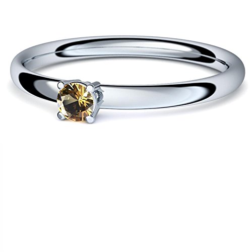 Citrin Ring Silber 925 (***sehr hochwertiger...
