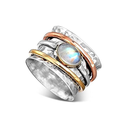 Bysonglezai Ring Damen Ringe Herren Frauen...
