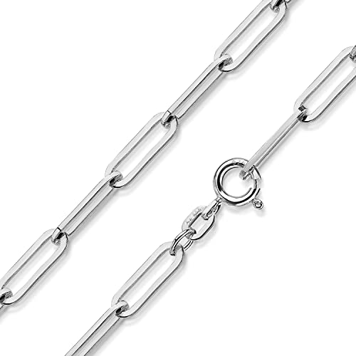 Materia Chain Halskette Silber 925 Damen...