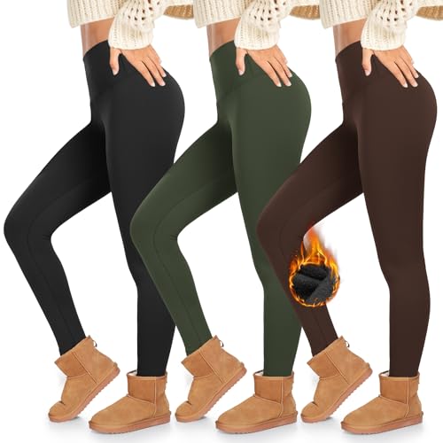 ACTINPUT Thermoleggins Damen Gefüttert Leggings...