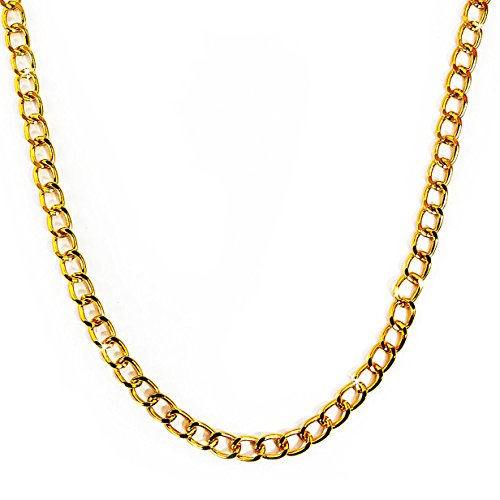 Oblique-Unique® Kette, Rapper Gold Goldene Rapper...