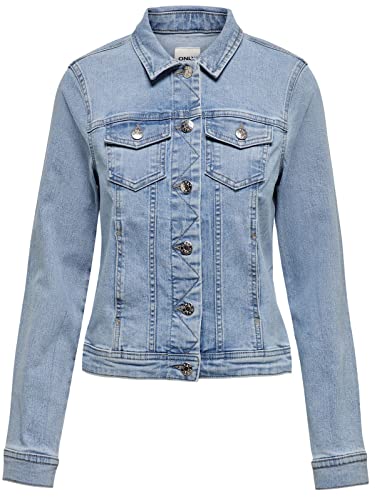 ONLY Damen Jeans-Jacke ONLWonder Life mit...