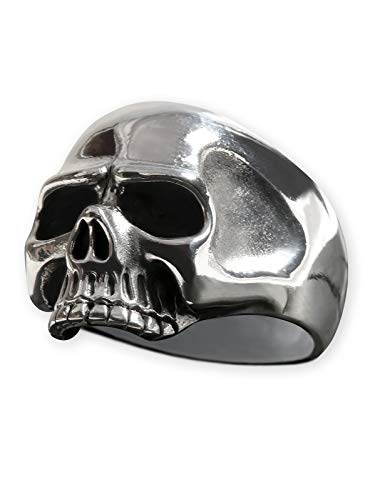 Fly Style Totenkopf-Ring aus 925 Sterling Silber...