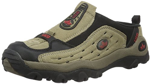 Lico Herren Storm Slipper, Braun Schwarz Rot, 44...