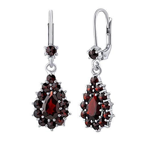 SILVEGO Damen Ohrringe aus 925 Sterling Silber mit...