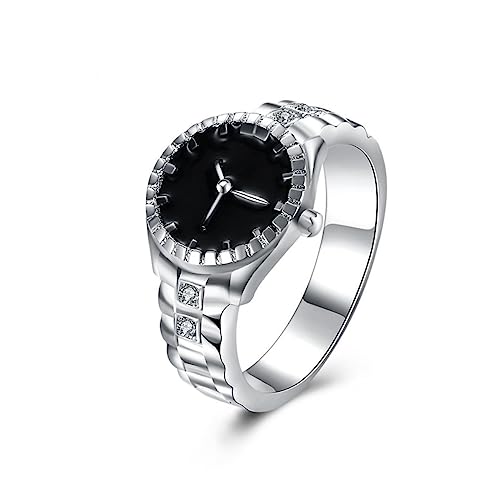 SOIMISS Damenringe Damen-Bandringe Diamantring...