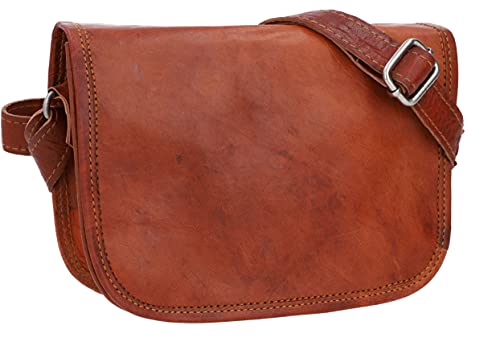 Gusti Echtleder Leder - Summer M Handtasche Braun...