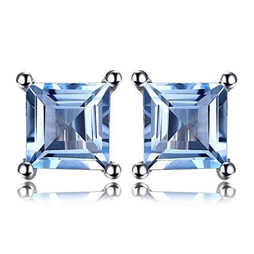 JewelryPalace Quadrat Schliff 0.7ct Echt Blau...