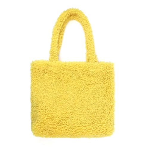 ITALYSHOP24 Made in Italy Damen Teddyfell Tasche...