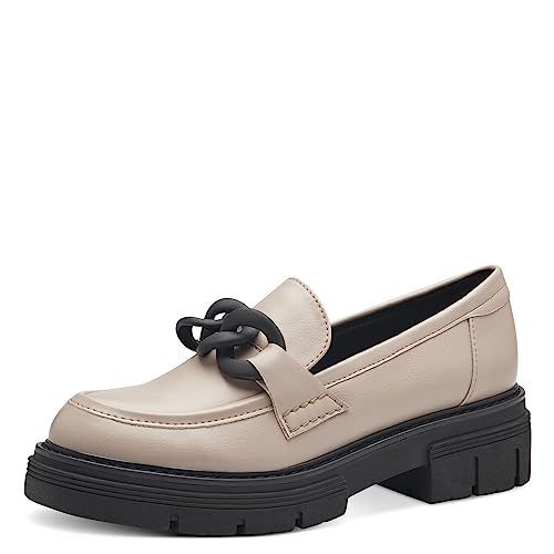 MARCO TOZZI Damen Loafer mit Plateau aus...