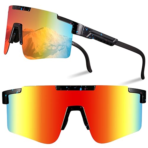 1xFahrradbrille,Fahrrad Sonnenbrille Herren mit...