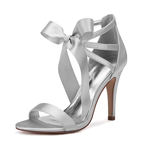 LGYKUMEG Damen Absatz Pumps Sandale, Bridal...