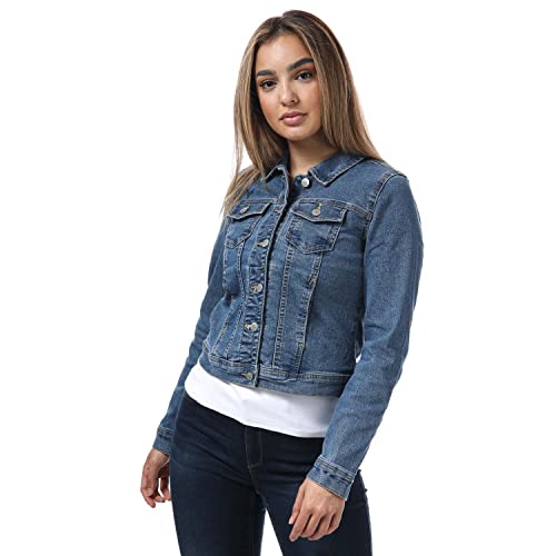 ONLY Damen Jeans-Jacke ONLWonder Life mit...