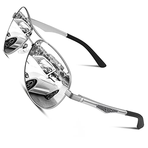 CGID Sonnenbrille Herren Pilotenbrille Polarisiert...