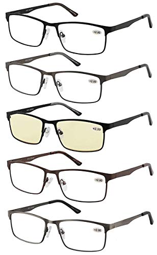 EYECEDAR Amcedar 5 stuks Lesebrille Herren...