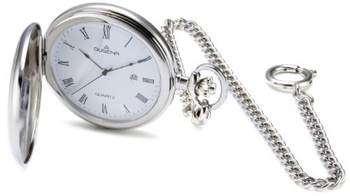 Dugena Herren-Taschenuhr Savonette Analog Quarz...