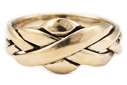 Windalf Ring ZANO 10 mm Puzzlering 4 teilig edle...