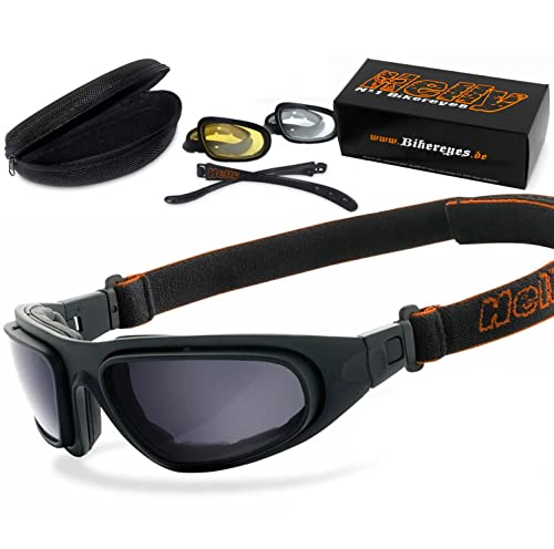 HELLY® - No.1 Bikereyes® | Motorradbrille,...