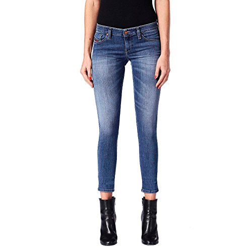 Diesel Damen 0687q-01 Jeans, blau, 27W / 32L
