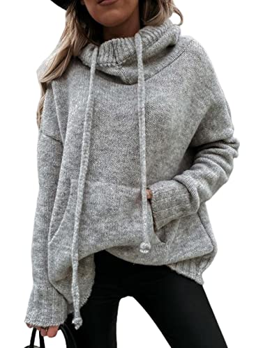 Aleumdr Hoodie Pullover Damen Oversize...