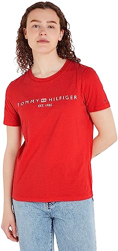 Tommy Hilfiger Damen T-Shirt Kurzarm...