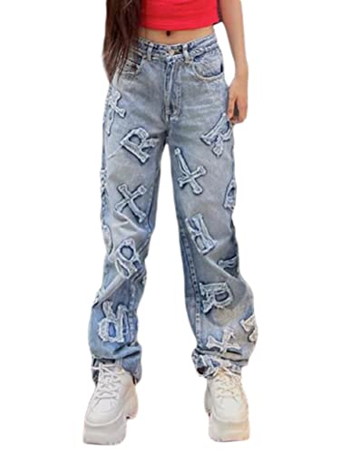 Onsoyours Baggy Jeans Damen Y2K Harajuku High...