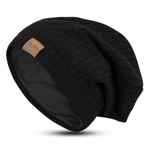 Stynice Slouch Beanie Mütze Herren Winter -...
