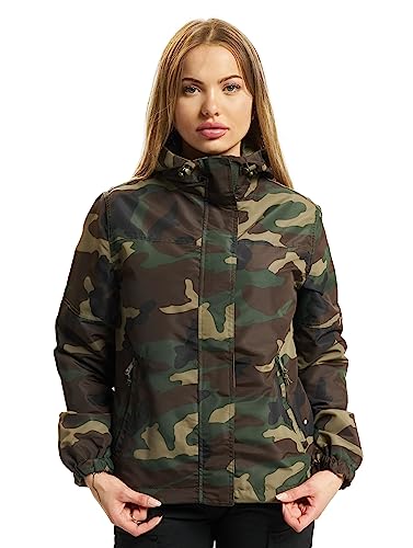 Brandit Windbreaker Sommer mit Zipper Damen,...