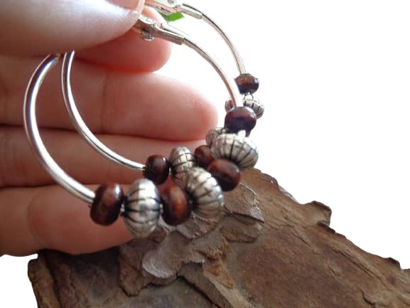 3,5 CM CREOLEN & HOLZ ETHNO BOHO TRIBAL...
