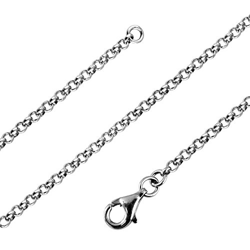 Avesano Erbskette 925 Silber für Damen Damenkette...