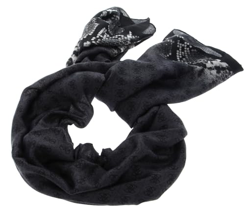 Sciarpa Donna Guess Ajiona scarf coal logo C24GU51...
