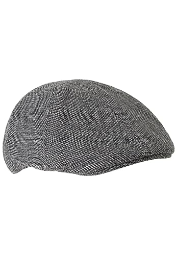 camel active Herren Flat Cap mit Wolloptik Grau...